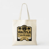 Wafels uit België Tote Bag (Achterkant)