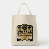 Wafels uit België Tote Bag (Achterkant)