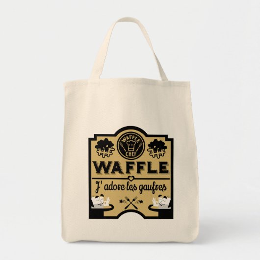 Wafels uit België Tote Bag (Voorkant)