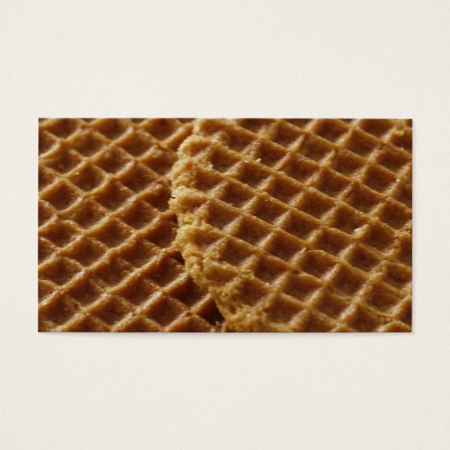 Wafels Visitekaartjes (Voorkant)