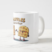 Wafels voor jongens Mok (Voorkant rechts)