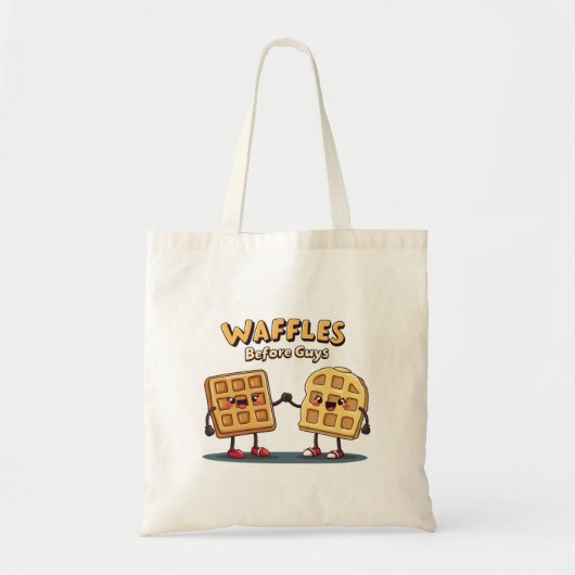 Wafels voor jongens tote bag (Voorkant)