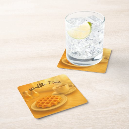 Wafeltijd – Gezellige Belgische ontbijtmomenten Kartonnen Onderzetters (Insitu)
