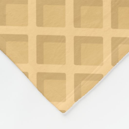 Wafer Fleece Deken (Hoek)