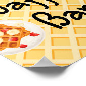 Waffelbar-poster Poster (Hoek)