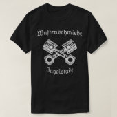 Waffenschmiede Ingolstadt piston T-shirt (Design voorkant)