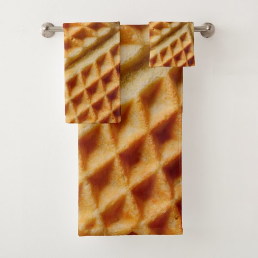 Waffle Bath Towels Bad Handdoek (Insitu)