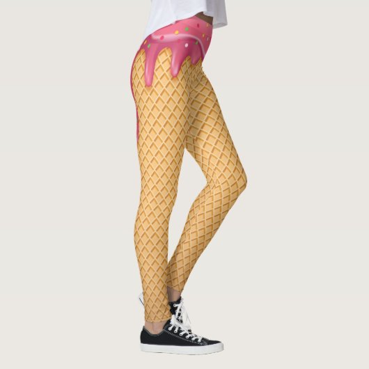 Waffle Cone Ice Cream Leggings (Rechts)