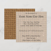 Waffle Cone Kaart (Voorkant / Achterkant)