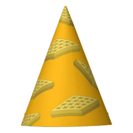 Waffle Cute Breakfast Brunch Kinder 1st Birthday Feesthoedjes