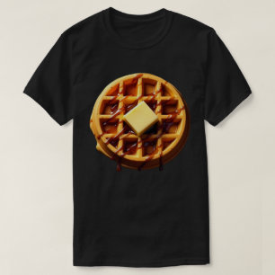 Waffle Funny Lazy Easy Halloween Kostuum T-shirt