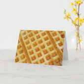 "Waffle" Get Well Card Kaart (Gele Bloem)