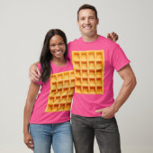 Waffle Halloween Lazy Party Waffle - art T-shirt (Unisex)