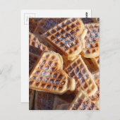 Waffle Hearts Briefkaart (Voorkant / Achterkant)
