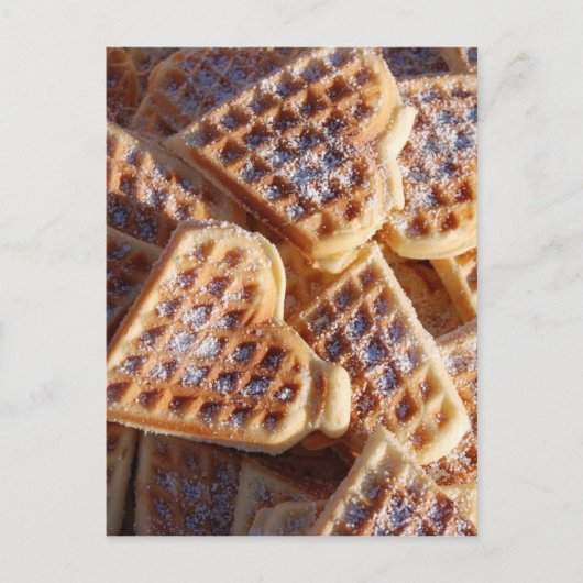 Waffle Hearts Briefkaart (Voorkant)