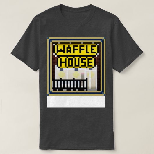 Waffle House GEORGIA TECH BORDER T-shirt (Design voorkant)