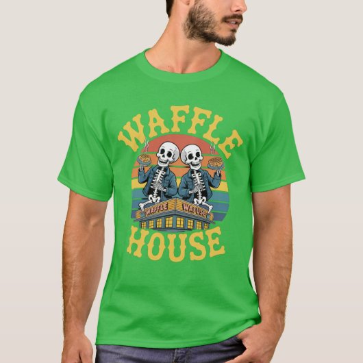 Waffle House Grateful Dead Lot-fotokamer T-shirt (Voorkant)