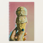 Waffle ice cream cone planner (Voorkant)