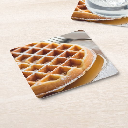 waffle kartonnen onderzetters (Schuin)