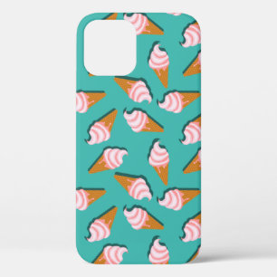 Waffle-kegels, ijs en bevroren yoghurtpatroon Case-Mate iPhone case