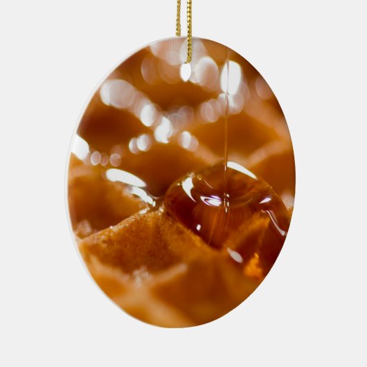 Waffle Keramisch Ornament (Rechts)