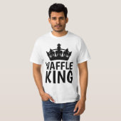 WAFFLE KING DAD VADERDAG OF BIRTHDAY T-Shirts (Voorkant volledig)