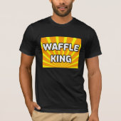 WAFFLE KING MANNEN DAD T SHIRTS (Voorkant)
