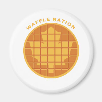 Waffle Nation Magnet