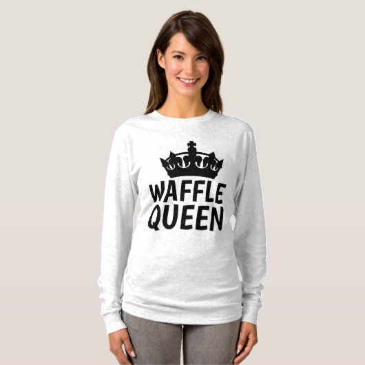 WAFFLE QUEEN T-shirts (Voorkant volledig)