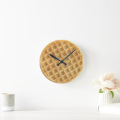 Waffle Ronde Klok (Huis)