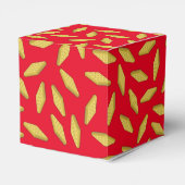 Waffle Schattige Ontbijt Verjaardagsfeest Bedankdoosjes (Achterkant)