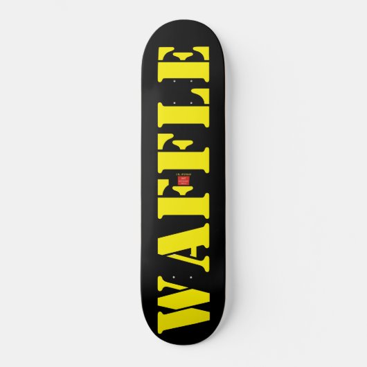 WAFFLE Skateboard (Voorkant)