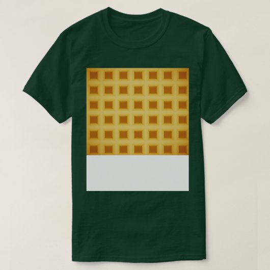 Waffle T-shirt (Design voorkant)