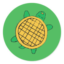 Waffle Turtles-sticker