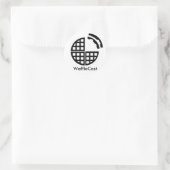 WaffleCast Officiële Sticker (Tas)