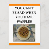 WAFFLES BRIEFKAART (Voorkant)