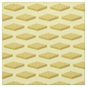 Waffles Cute Breakfast Kinder Stof (Swatch)