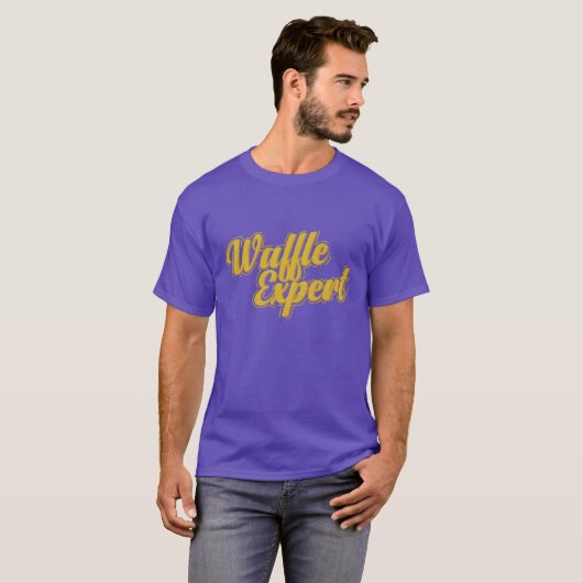 Waffles Epert Pastry Snack family T-shirt (Voorkant volledig)