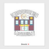 Waffles&Mochi-Custom Vinyl Sticker (Vel)