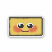 Waffles + Mochi-Magicart Screen- Vinyl Sticker (Voorkant)