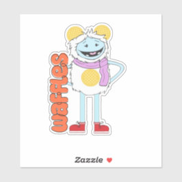 Waffles&Mochi-Waffles Vinyl Sticker