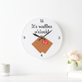 Waffles O'Clock leuke food grafisch Grote Klok (Huis)