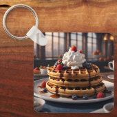 Waffles Sleutelhanger (Voorkant)