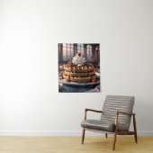 Waffles Wandkleed (In situ)