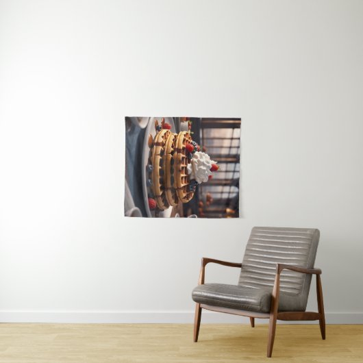 Waffles Wandkleed (In Situ (horizontaal))