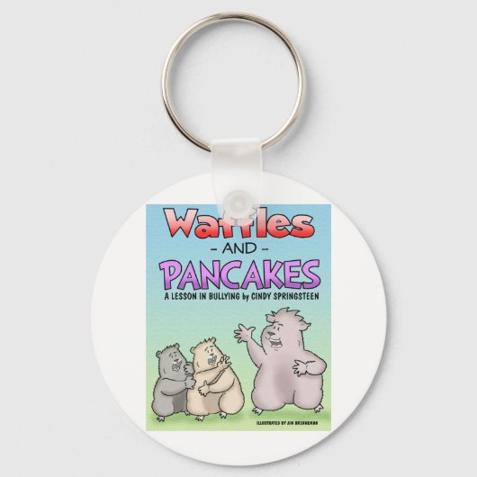 WafflesCover312.jpg Sleutelhanger (Voorkant)