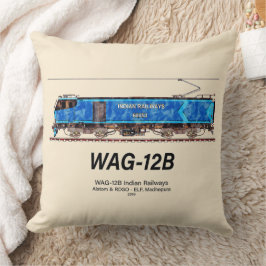 WAG-12B locomotief. goederentrein van de Indiase s Kussen