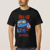WAG-12B locomotief. goederentrein van de Indiase s T-shirt (Voorkant)