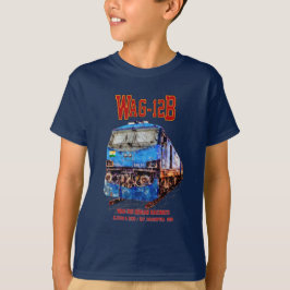 WAG-12B locomotief. goederentrein van de Indiase s T-shirt