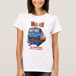 WAG-12B locomotief. goederentrein van de Indiase s T-shirt